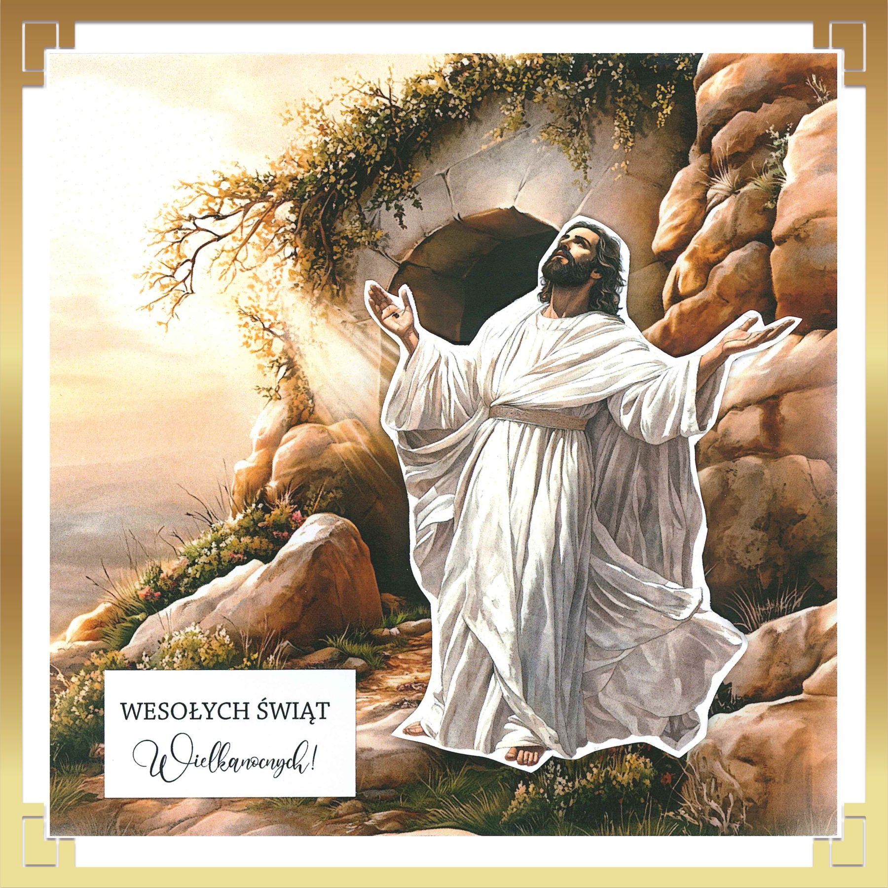 Kartka z życzeniami z okazji Świąt Wielkanocy
