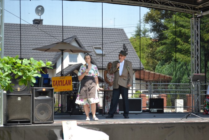 Namiot, scena - część artystyczna