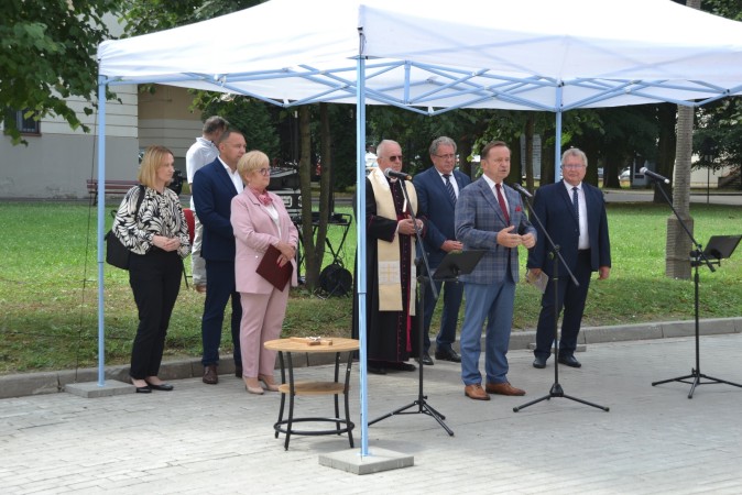 Otwarcie CZP - zaproszeni goście, przemawia Marszałek Województwa Podkarpackiego - Władysław Ortyl