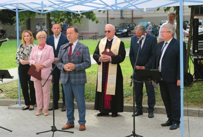 Otwarcie CZP - zaproszeni goście, przemawia Marszałek Województwa Podkarpackiego - Władysław Ortyl