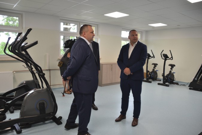 Otwarcie CZP - zaproszeni gośćcie wewnątrz budynku