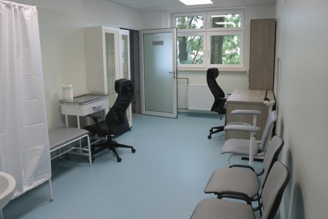 Otwarcie CZP, pomieszczenia centrum