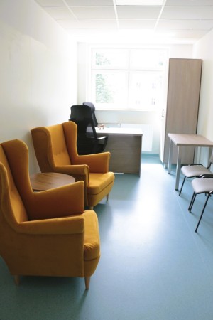 Otwarcie CZP, pomieszczenia centrum