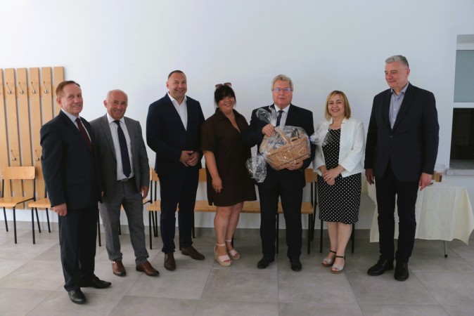 Otwarcie CZP - zaproszeni gośćcie wewnątrz budynku